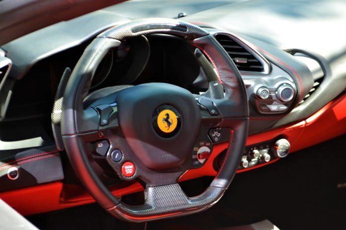 ferrari, spider, cars-Logitech Racing Wheels mimic real world driving